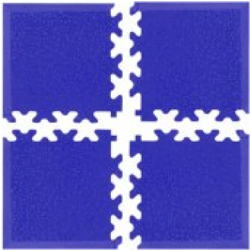 Insportline Corner Pieces for Puzzle Mat Simple Bl