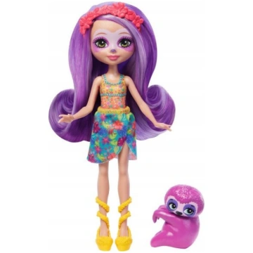 Mattel Enchantimals Lalka i zwierzatko Leniwiec (H