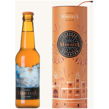 Mascletà organic artisan signature beer (cerveza d