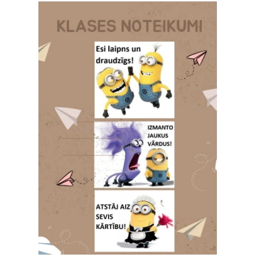 Klases/grupas noteikumi