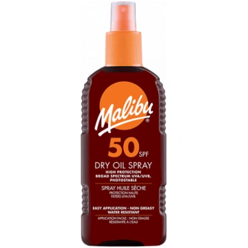 Malibu Dry Oil Spray With SPF50 Aizsargājoša sauļo