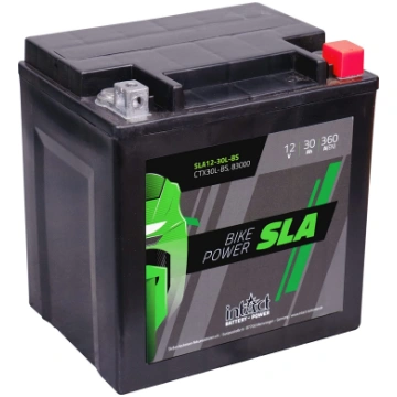169 x 131 x 174 - + Intact Bike Power SLA 12V 30Ah