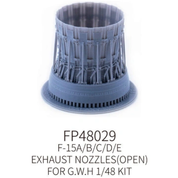 F-15 A/B/C/D/E - Exhaust Nozzle Open (1 piece) - e
