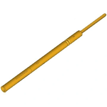 Test probe socket; gold-plated; KS-100; Features: 