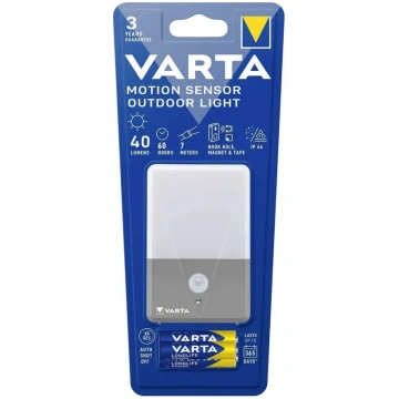 VARTA motion sensor outdoor light 16634