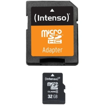 Intenso microSD 32GB 5/21 Class 4 +AD 3403480
