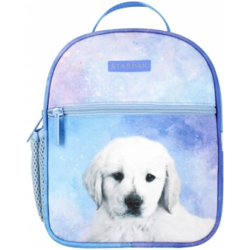 Bērnu mugursoma Starpak Mini Doggy, violeta krās./