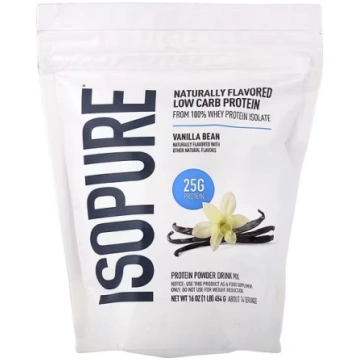 Isopure, Low Carb Protein Powder Drink Mix, Vanill
