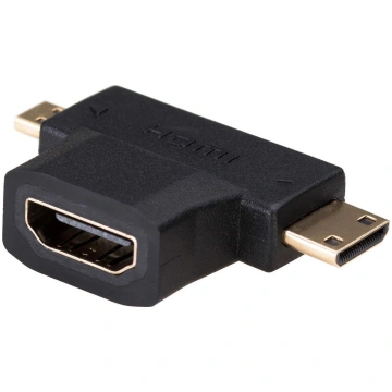 Adapteris Av Akyga Hdmi Micro - Hdmi Mini - Hdmi M