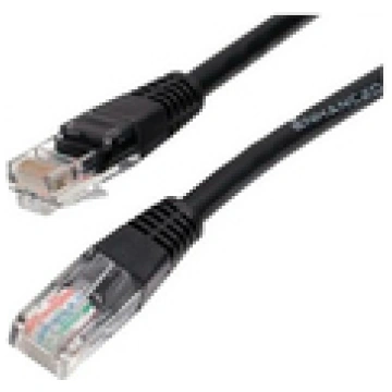Gembird patchcord RJ45 cat.5e UTP 0.5m black ( PP1