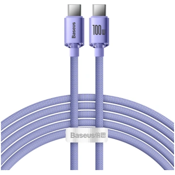 Uzlādes vads Baseus Crystal Shine Series, USB Type