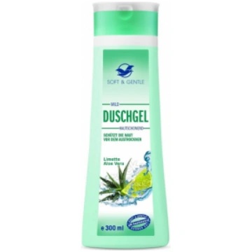 SOFT & GENTLE dušas želeja LAIMS & ALOE VERA, 300 