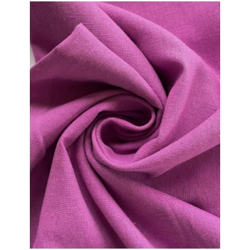 Viskozes un lina audums - Pasteļu lillā Cotton Sto