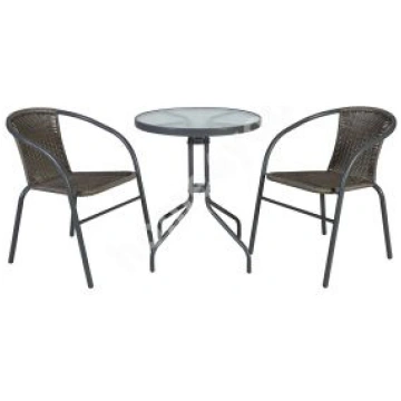Balkona komplekts BISTRO galds un 2 krēsli (20563)