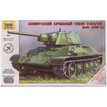 Zvezda T-34/76 (5001) Z 5001