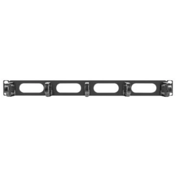 Lanberg 19" cable management panel 5 rings - type 