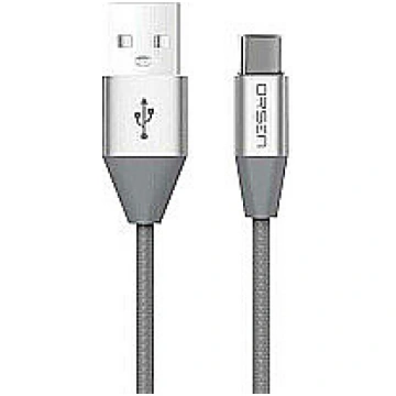 Orsen S33 Type-C Data Cable 2.1A 1.2m grey T-MLX52