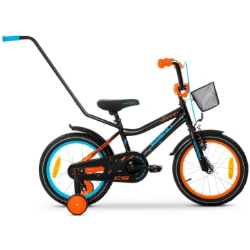 Velosipēds Tabou Rocket CS Alu 14 melns-oranžs