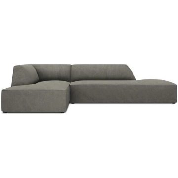 Stūra dīvāns Micadoni Home Ruby, pelēks