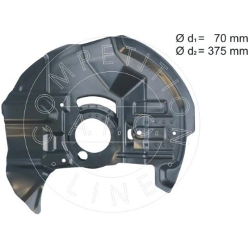 AIC 56985 - BREMŽU DISKA AIZSARGS BMW 34116759788