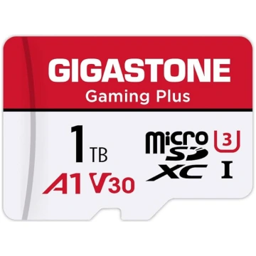 GIGASTONE Gaming Plus Micro SD karte 1TB + SD adap