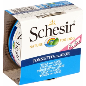 Schesir Puppy Tuna & Aloe, - tunča gabaliņi ar alv
