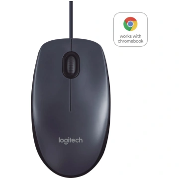 LOGITECH USB Optical Mouse B100/Black OEM 910-0033