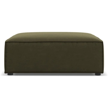 Zaļš samta kāju soliņš Jodie – Micadoni Home
