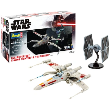 X-Wing Fighter + TIE Fighter Collector Set Revell