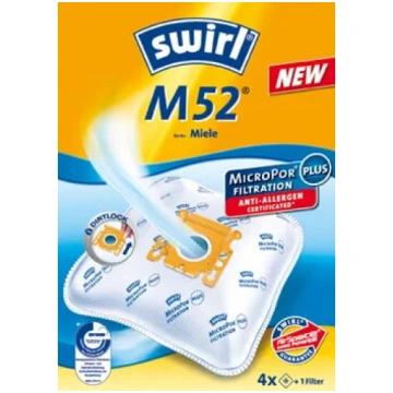 Putekļu maisiņš Swirl M 52