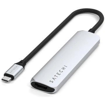 Satechi 4-in-1 USB-C Slim Multiport Adapter, 4K -