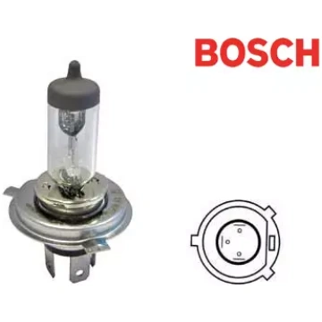 Halogēna spuldze BOSCH H4 12V 60/55W
