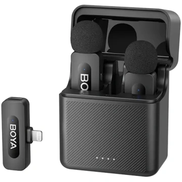 BOYA BY-V3 Wireless Microphone Lightning Black