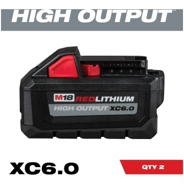 Milwaukee M18™ XC6.0 HIGH OUTPUT™ 2-Pack - Maximum