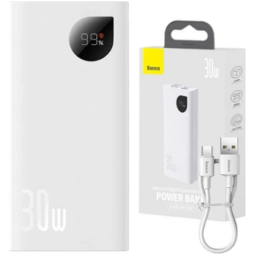Baseus Adaman2 Poverbanks Tālrunim / 30W /10000mAh