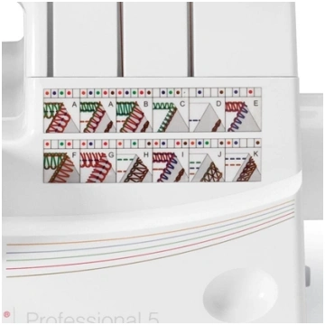 Overlock Singer 14T968 sewing machine, electric cu