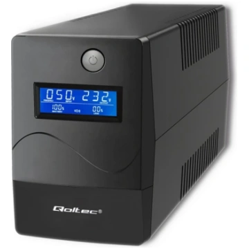 Qoltec Monolith UPS Double-conversion Online 0.65 
