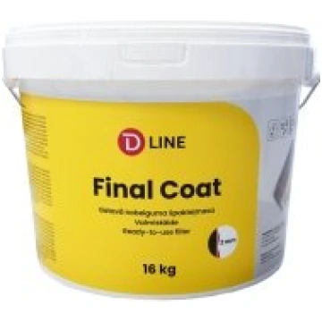 Špakteļmasa D Line Pro 16kg nobeiguma