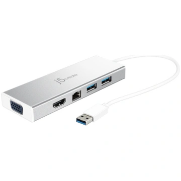 j5create JUD380 USB Trademark 3.0 Mini Dock includ