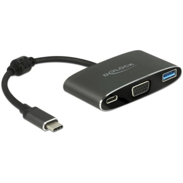 Delock Adapter USB Type-C™ male > VGA female (DP A