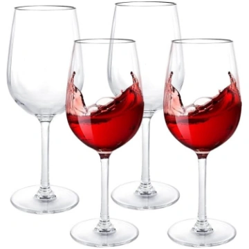 FWEEK 4 sarkanvīna glāžu komplekts, 550 ml lielu p