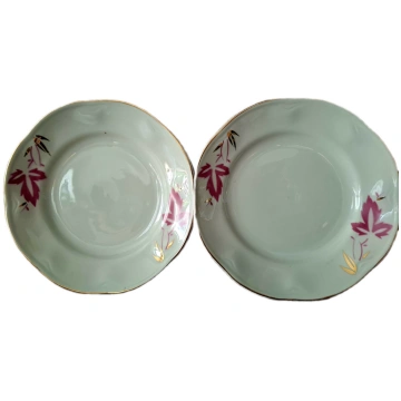 Riga porcelain plates from the \"Rococo\" dinner s