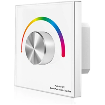 Controller da parete PER STRIP LED RGB manuale 12A