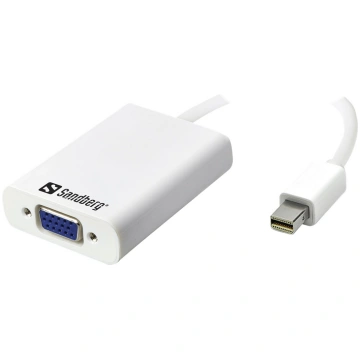 Sandberg Adapter MiniDP>VGA+Audio - video converte