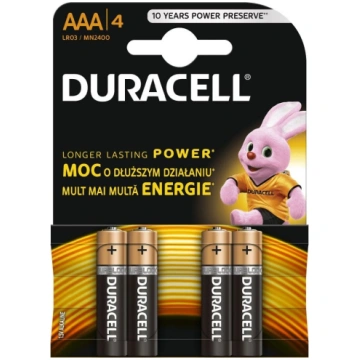 Basic aaa/lr03 4gab kartona kārba DURACELL DURACEL