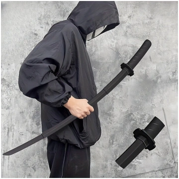 2gab Liela Ievelkama Plastmasas Katana Samuraju Zo