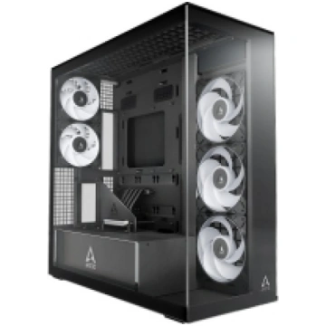 ARCTIC Premium E-ATX PC Case Xtender VG Black (Cle