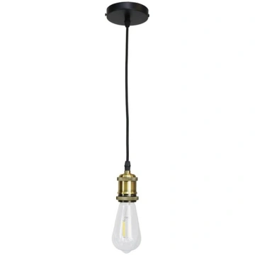 Hudi Fyier E27 Edison vintage piekarināma lustra, 