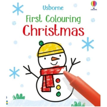 First Colouring Christmas Kate Nolan
