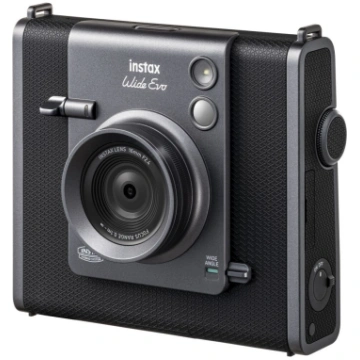 Fuji - Instax Wide EVO Black Hybrid Camera